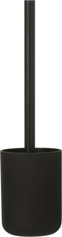 Tiger Porto - Toiletborstelhouder - Vrijstaand - Rubberen deksel - Zwart