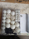 Kerstbal Set met 150 LED 61 pcs Wit Kunststof