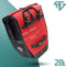 RADGEIST - Fietstas Bagagedragertas - 28 L - Waterdicht met Laptopvak - Rood