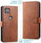 iMoshion Hoesje Geschikt voor Motorola Moto G 5G Hoesje Met Pasjeshouder - iMoshion Luxe Bookcase - Bruin