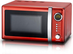 Melissa Vrijstaande Solo-Magnetron - 20 liter - 700W - Retro - 16330109 - Rood