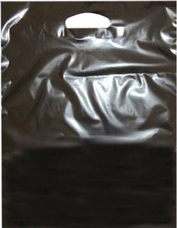 Draagtas DKT zwart 37x44 - 2x4 cm 500st