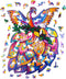 UNIDRAGON Houten Puzzel Voor Volwassenen Dier - Sprookjesvogel - 297 stukjes - King Size 30x39 cm
