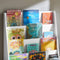 SoBuy KMB32-W - Kinderboekenkast - 4 Opbergvakken - Wit 80x88x30 cm