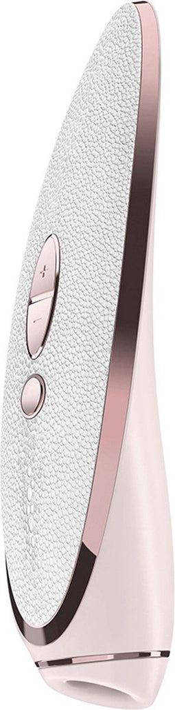 Satisfyer Luxus Haute Couture echt leer en metaal