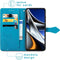iMoshion Hoesje Geschikt voor Xiaomi Poco X4 Pro 5G Hoesje Met Pasjeshouder - iMoshion Mandala Bookcase - Turquoise