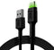 Green Cell KABGC06 - USB-C Kabel - Snel opladen Quick Charge 3.0 - Zwart 120cm