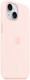Apple MT0U3ZM/A (iPhone 15) - Soft case - Siliconen met MagSafe - Roze