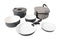 Bo-Camp Pannenset - 5-Delig - Aluminium/Keramiek - Compact