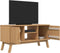 vidaXL - Tv-meubel - OLDEN - 114x43x57 - cm - massief - grenenhout - bruin