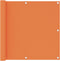 vidaXL - Balkonscherm - 90x600 - cm - oxford - stof - oranje