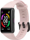 iMoshion Bandje Geschikt voor Huawei Band 6 / Honor Band 6 - iMoshion Siliconen band zwarte gesp met installatiehulp - Roze