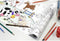 Info tekenrol - Creative - boerderij - 30cm x 4m - IN-8723-08-B