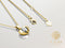Yolora Dames Ketting - Hartje Hanger met Kalpa Camaka Kristal - 18K Geelgoud Verguld - 40-45 cm
