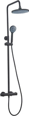 ATLANTIC ASHER - Douchesysteem - Thermostatisch - Zwart