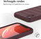 iMoshion Hoesje Geschikt voor iPhone Xr Hoesje Siliconen - iMoshion EasyGrip Backcover - Aubergine