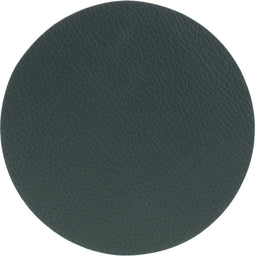 Secret de Gourmet onderzetter in lederlook - 12 stuks - Glasonderzetter - D10 cm - Groen