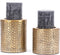 De Croco kaarsenhouder - Messing - L