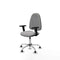 Piqueras y Crespo B2D05RT - Bureaustoel - Hoogteverstelbaar met armleuning - Lichtgrijs