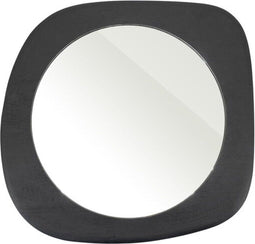 Spiegel moku - zwart - 85x85x2 cm