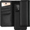 Selencia Hoesje Geschikt voor Samsung Galaxy A52 (4G) / A52s / A52 (5G) Hoesje Met Pasjeshouder - Selencia Eny Uitneembare Vegan Lederen Clutch - Zwart