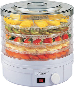 Droger voor groenten, fruit, kruiden, champignons 245W Maestro MR765