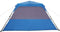 vidaXL - Gezinstent - 6-persoons - waterdicht - snelontgrendeling - blauw