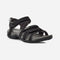Teva W TIRRA LEATHER - Wandelsandalen - Blokhak - Kleur BLACK