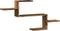 vidaXL - Wandschap - 104x15x49 - cm - bewerkt - hout - oud - houtkleurig