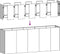 vidaXL - Plantenbak - 200x40x80 - cm - koudgewalst - staal - zwart