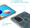 iMoshion Hoesje Geschikt voor Samsung Galaxy A21s Hoesje Siliconen - iMoshion Design hoesje - Groen / Veren design
