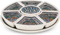 Safaary - Marokkaanse Tapas Set Rond 8-delig Multi Ø 30 x 5cm