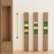 SoBuy BZR34-II-PF - Hoge Badkamerkast - Smalle Opbergkast met Lade en Verstelbare Planken - Naturel 20x20x180cm