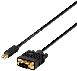 Aisens A125-0362 - Mini DisplayPort naar VGA - 2 m - Zwart