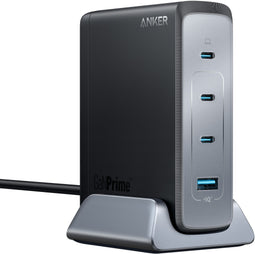Anker Prime 240W - GaN Desktop Charger - 4 poorten met 140W USB-C