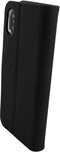Mobiparts iPhone X iPhone XS - Wallet TPU Case - Ruimte voor pasjes - Zwart