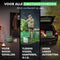 Travelhawk Camping Toilet - Toiletemmer - Draagbaar Opvouwbaar - Groen Zwart