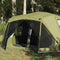 vidaXL - Tent - 10-persoons - waterdicht - snelontgrendeling - groen