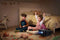 Yaber K3 Pro - Full HD Beamer - 1600 ANSI lumen - Google TV