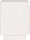 vidaXL - Nachtkastjes - 2 - st - 40x30x40 - cm - massief - grenenhout - wit