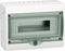 Schneider Electric 13444 13444 Kleine verdeelkast Oppervlakmontage Aantal groepen: 12 Aantal rijen: 1 Inhoud: 1 stuk(s)