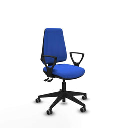 Piqueras y Crespo BFN066G - Bureaustoel - Verstelbare hoogte - Blauw