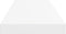 vidaXL - Wandschappen - zwevend - 80x23,5x3,8 cm - MDF - wit (2 stuks)