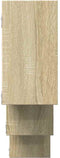 vidaXL - Wandschap - 159x18x66 - cm - bewerkt - hout - sonoma - eikenkleurig
