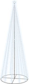 vidaXL - Kegelkerstboom - 732 - LED's - koudwit - 160x500 - cm