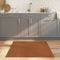 vidaXL - Vloerkleed - vierkant - 100x100 - cm - bamboe - bruin