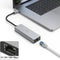 Hama 00200108 - USB-C-hub - 4 aansluitingen 5 Gbps - Grijs