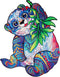 UNIDRAGON Houten Puzzel Voor Volwassenen Dier - Serieuze Panda - 700 stukjes - Royal Size 44x59 cm