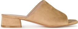 POSH by Poelman EMILY - Dames Muiltjes - Imitatie leer - Beige - Maat 38