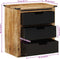 vidaXL - Dressoir - met - 3 - lades - 55x35x60 - cm - massief - mangohout